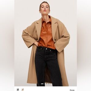 Mango Tan Coat